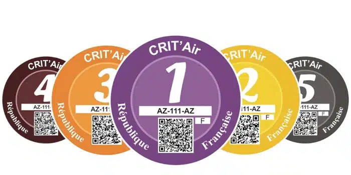 Affiche de prévention contre les arnaques à la vignette Crit'Air